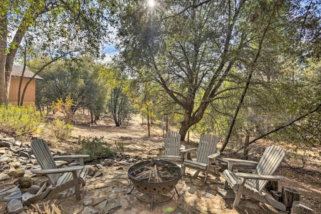 Peaceful Oak Haven Cabin Near Yosemite Mariposa Exterior photo